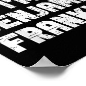 Halloween Pretend I'm Benjamin Franklin Costume La Poster (Ecke)