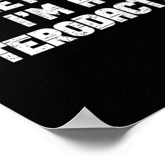 Halloween Pretend I'm Pterodactyl Costume Lazy Din Poster (Ecke)