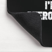 Halloween Pretend Im Pterodactyl Costume Lazy Dino Mousepad (Ecke)