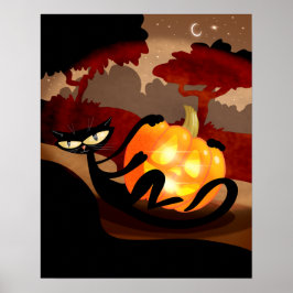 Halloween Print Poster