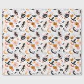 Halloween Product Merchandising - Leckerei oder Tr Geschenkpapier (Flach)