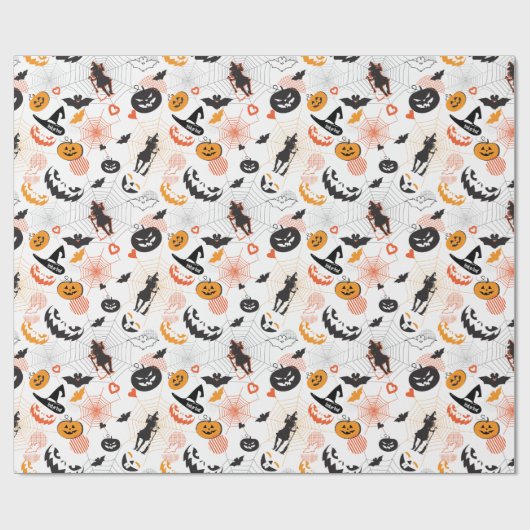 Halloween Product Merchandising - Leckerei oder Tr Geschenkpapier (Flach)