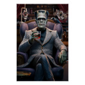 Halloween Profile Pic, Frankenstein Monster Poster (Vorderseite)