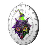 Halloween ProfiledInk Dart Board/Spooky Cat Dartscheibe (Vorderseite rechts)