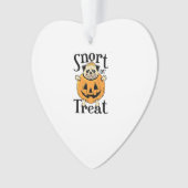 Halloween Pug Ornament (Vorderseite)