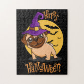 Halloween Puggy Jigsaw Puzzle (Vertikal)