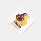 Halloween Puggy Paper Napkins Serviette (Ecke)