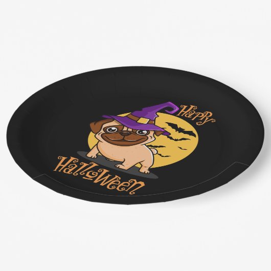 Halloween Puggy Paper Teller (Schrägansicht)