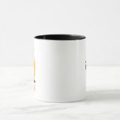 Halloween Puggy Tasse (Zentrum)