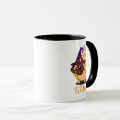 Halloween Puggy Tasse (VorderseiteRechts)