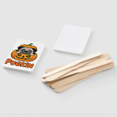 Halloween Pugkin, Pumpkin Pug Dog Fächer (Non-assembled)