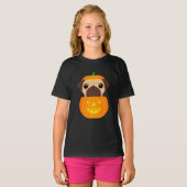 Halloween Pugkin T - Shirt (Vorne ganz)