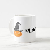 Halloween Pumkin Coffee Tasse (Vorderseite Links)