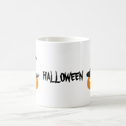Halloween Pumkin Coffee Tasse (Mittel)