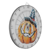 Halloween Pumkin Dartscheibe (Vorderseite Links)
