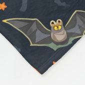 Halloween Pumkin Fleece Blanket (Ecke)