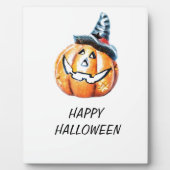 Halloween Pumkin Fotoplatte (Vorderseite)