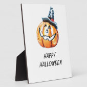 Halloween Pumkin Fotoplatte (Seite)