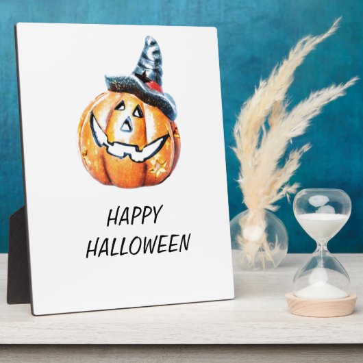 Halloween Pumkin Fotoplatte (Seite)