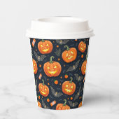 Halloween Pumkin Paper Cup Pappbecher (Rückseite)