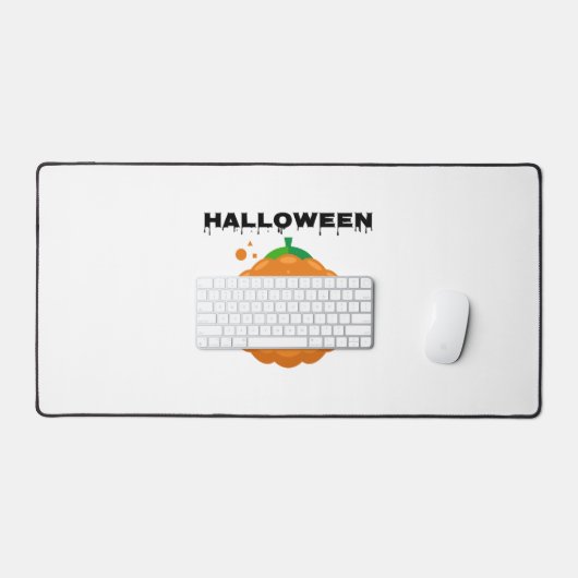 Halloween Pumkin Schreibtischunterlage (Tastatur & Maus)