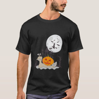 Halloween Pumkin Snail T-Shirt