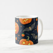 Halloween Pumkin-Tasse Kaffeetasse (VorderseiteRechts)