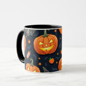 Halloween Pumkin-Tasse Tasse (Vorderseite Links)