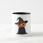 Halloween Pumkin Wizard Tasse (Zentrum)