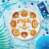 Halloween Pumpin Patch Pappteller (Party)