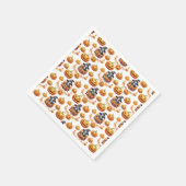 Halloween Pumpin Patch Serviette (Ecke)