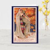 Halloween Pumpkassenkarte Karte (Gelbe Blume)