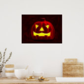 Halloween Pumpkin 1 Poster (Küche)