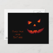Halloween Pumpkin 2001 Postkarte (Vorne/Hinten)