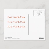 Halloween Pumpkin 2001 Postkarte (Rückseite)