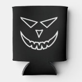 Halloween Pumpkin Angry Face Dosenkühler (Vorderseite)
