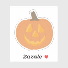 Halloween Pumpkin Aufkleber