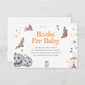 Halloween Pumpkin Baby Duschbücher für Babykarte Einladung (Vorne/Hinten)