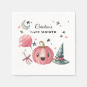 Halloween Pumpkin Baby Duschpapier Napkin Serviette (Vorderseite)