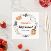 Halloween Pumpkin Baby Duschpapier Napkin Serviette (Beispiel)