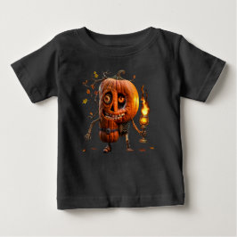 Halloween Pumpkin Baby T-shirt
