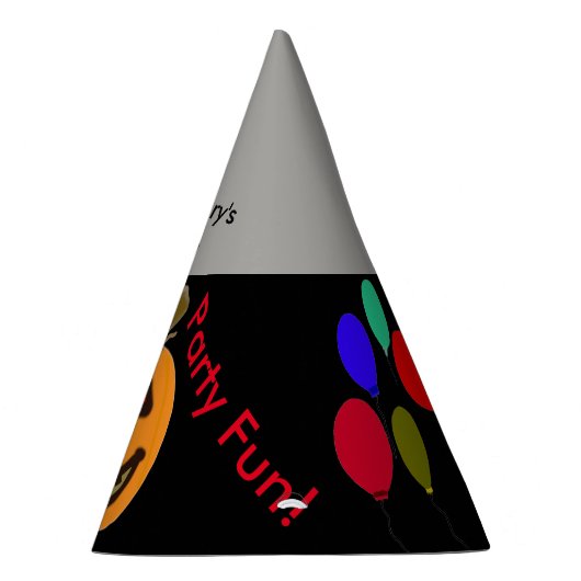 Halloween Pumpkin Balloons Birthday Hats Partyhütchen (Rechts)