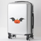 Halloween Pumpkin Bat Aufkleber (Koffer)