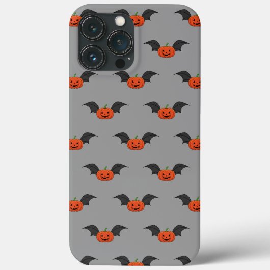 Halloween Pumpkin Bat Case-Mate iPhone Hülle (Rückseite)