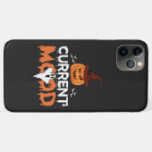 Halloween Pumpkin Bat Current Mood Horror Case-Mate iPhone Hülle (Rückseite (Horizontal))