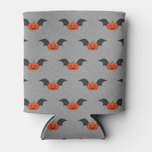 Halloween Pumpkin Bat Dosenkühler (Vorderseite)
