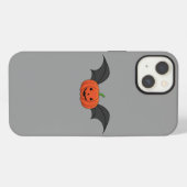 Halloween Pumpkin Bat iPhone Hülle (Rückseite (Horizontal))