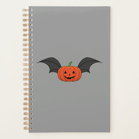 Halloween Pumpkin Bat Planer (Vorderseite)