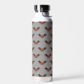Halloween Pumpkin Bat Trinkflasche (Links)