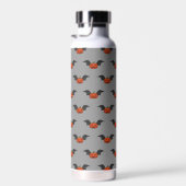 Halloween Pumpkin Bat Trinkflasche (Rechts)